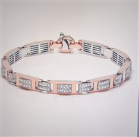 Armband Baraka Herr in Gold Diamante BR221321RBDB210257